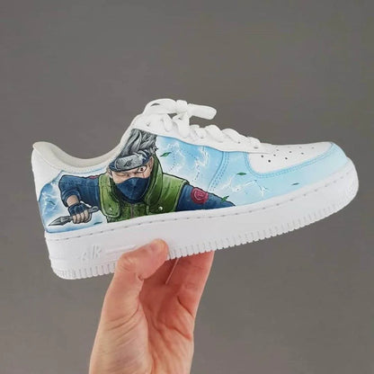 Air Force 1 kakashi Hatake anime custom