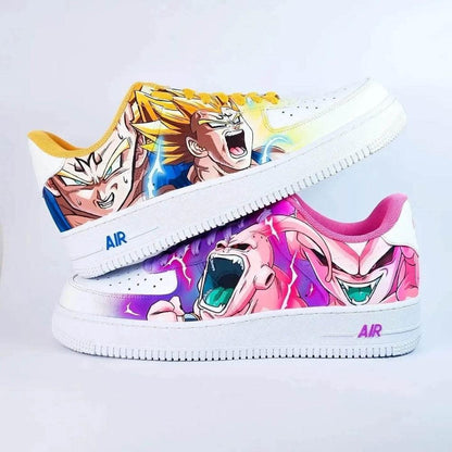 Air Force 1 majin vegeta x kid buu anime custom