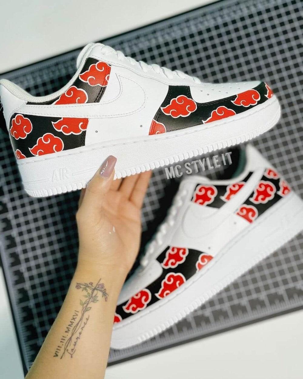 Air Force 1 akatsuki anime custom