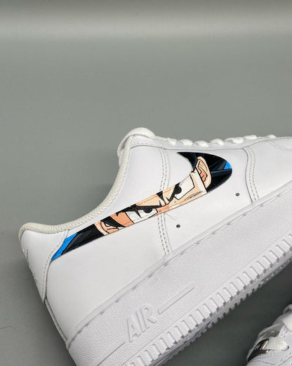 Air Force 1 dragon ball goku x vegeta anime custom