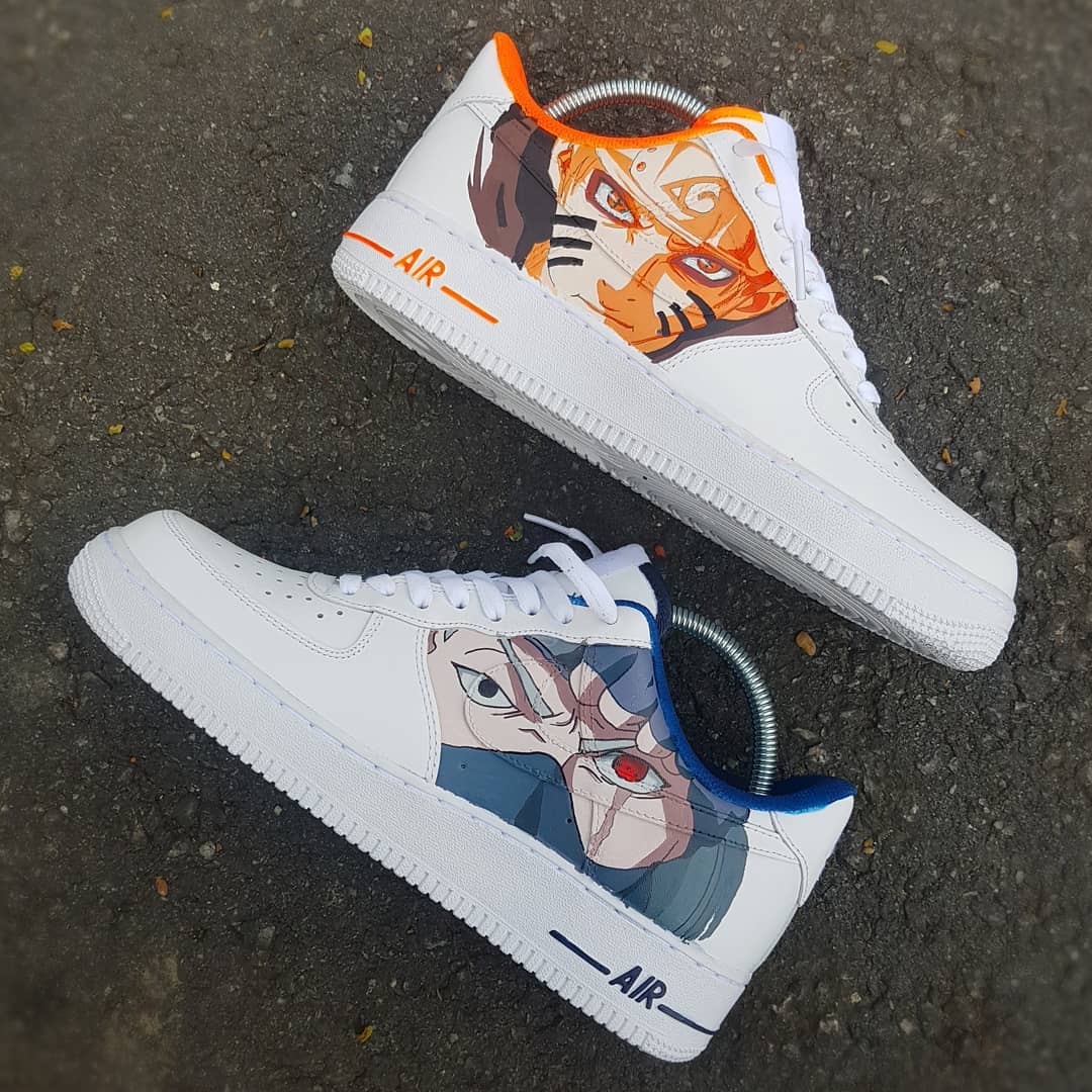 Air Force 1 Naruto x kakashi anime custom