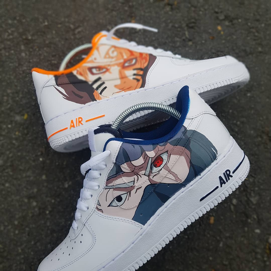 Air Force 1 Naruto x kakashi anime custom